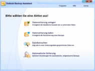 Outlook Backup Assistant screenshot